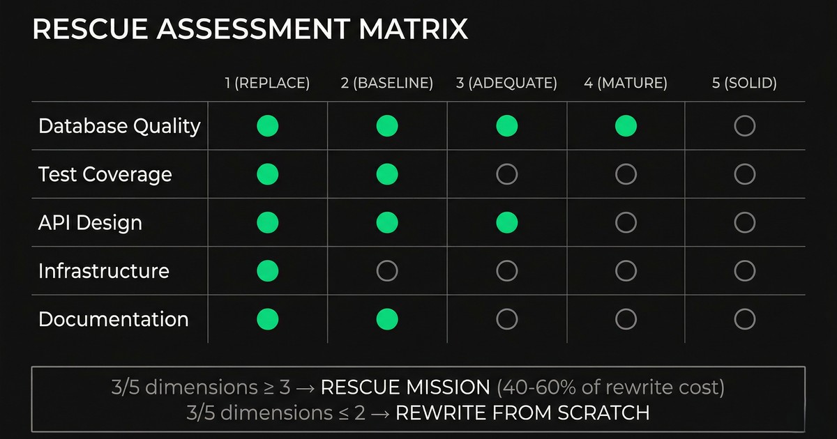 Rescue Assessment Matrix